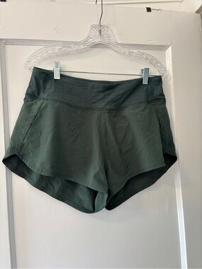 Women’s Outdoor Voices Olive Green Athletic Shorts